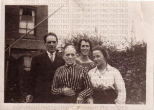 Ann Elizabeth Granger and three of her children