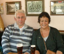 Me and Steven at the old Walcote Inn