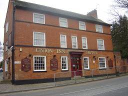 The Union Inn in Market Harborough where Ann and John moved to with Ann Elizabeth in 1858.